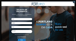 Desktop Screenshot of alarmesportland.com.br
