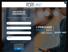 Tablet Screenshot of alarmesportland.com.br